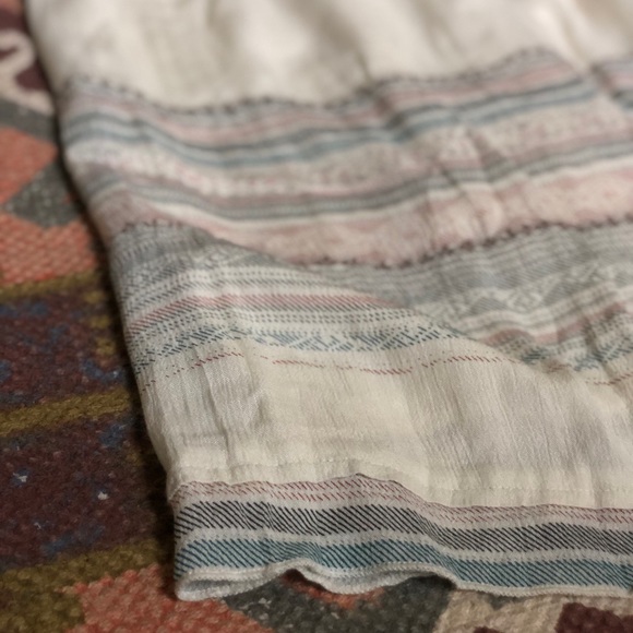 Ecote Urban Outfitters Off-white Bay Frock Dress Embroidered NWT size small - Picture 8 of 10